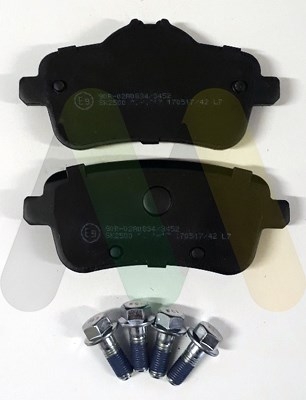 MOTAQUIP LVXL1942 Колодки задн.MB W166/X166 (11-) MOTAQUIP LVXL1942 Колодки задн.MB W166/X166 (11-)